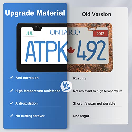 2 Pack License Plate Frames (2 Count)