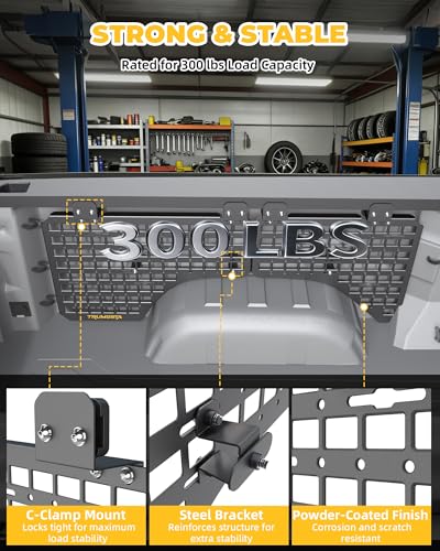 Silverado & Sierra 1500 5.8ft Short Truck Bed Side MOLLE Panels