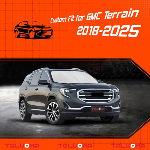 Custom Fit Windshield Sun Shade for GMC Terrain 2018