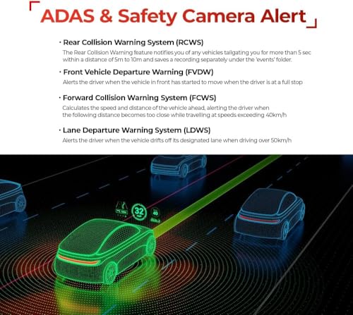 U3000 4K Dash Cam Front