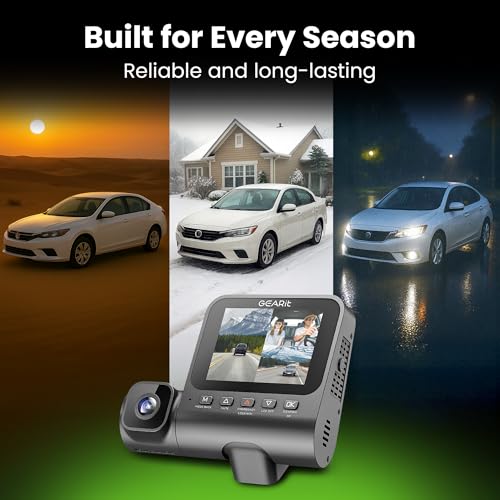 3 Channel Dash Cam 4K Front Inside Rear