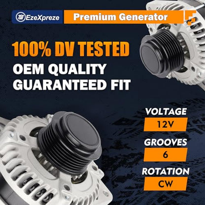 Ezexpreze Alternator Fit for Honda Odyssey 3.5L V6 2014