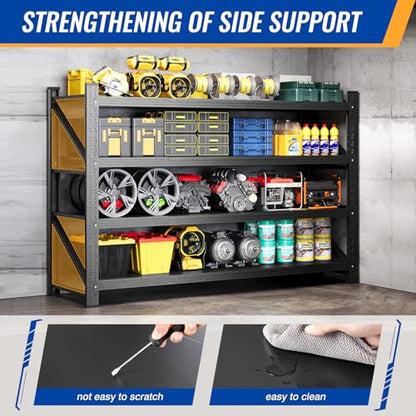 Heavy Duty Storage Shelving Unit 71''W