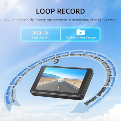 Magnetic Solar Wireless Backup Camera
