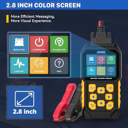 Car Battery Tester 12V 24V 30