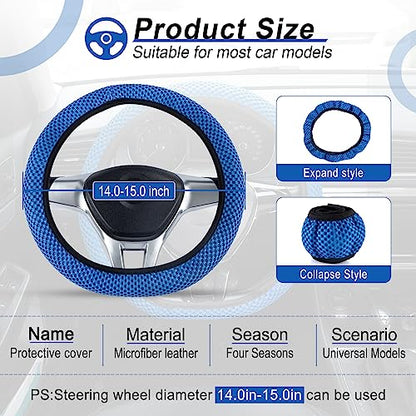 Elastic Stretch Steering Wheel Cover