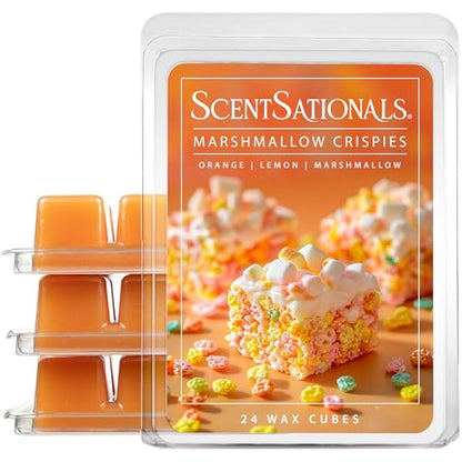Marshmallow Crispies Scented Wax Melts 10oz (10 Ounce)