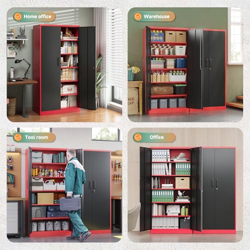 Metal Garage Storage Cabinets with Lock