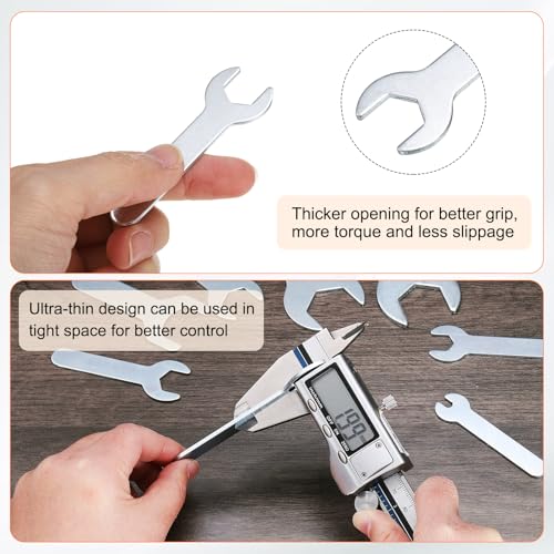 10pcs Small Wrench 12x70x2mm Metric U (10 Count)