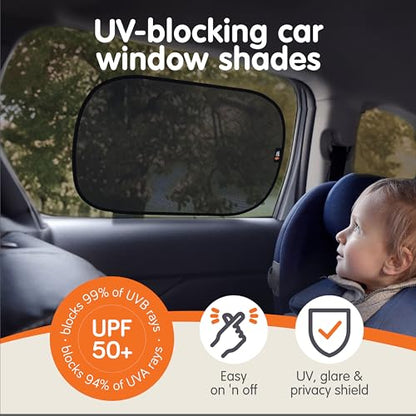 Baby Car Mirror & Window Shade Bundle (3 Count)