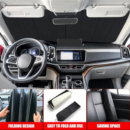 Windshield Sun Shade for Toyota Tacoma 2018