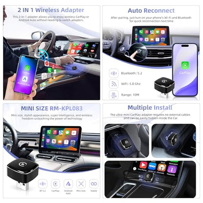 Wireless CarPlay Adapter for iPhone