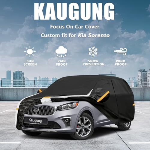 10 Layers Car Cover Custom Fit for Kia Sorento 2002