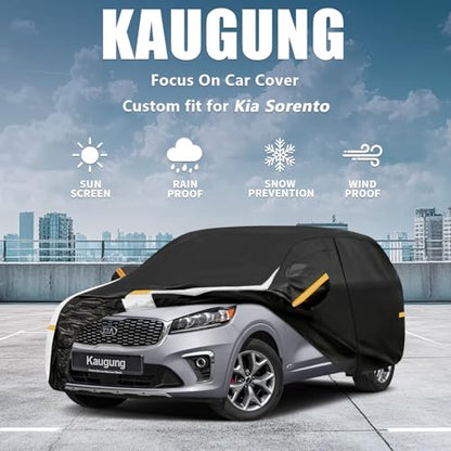 10 Layers Car Cover Custom Fit for Kia Sorento 2002