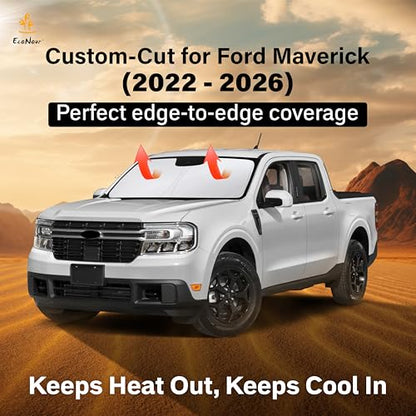 Windshield Sun Shade Compatible for Ford Maverick 2022