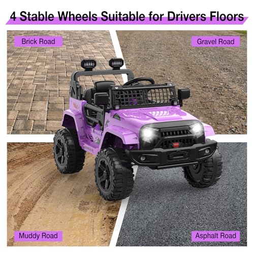 12V Kids Electric Ride On Truck Car w