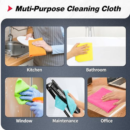 Microfiber Cleaning Cloth (100 Count)