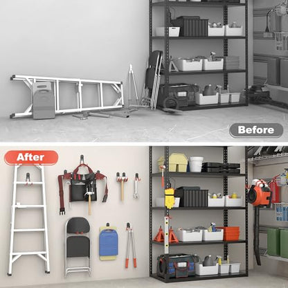 15 PCS Garage Storage System Hooks
