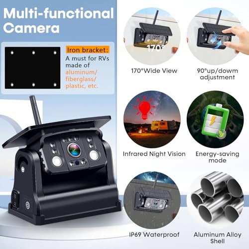 Dual Magnetic Wireless Backup Camera (2 Count)