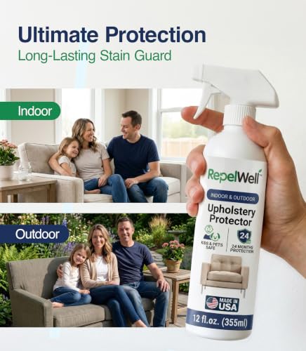 Non Toxic Fabric Protector Spray for Upholstery & Furniture (12 Fl Oz)