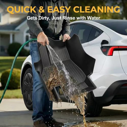 9 PCS Tesla New Model Y Juniper 2026 Floor Mats & Accessories