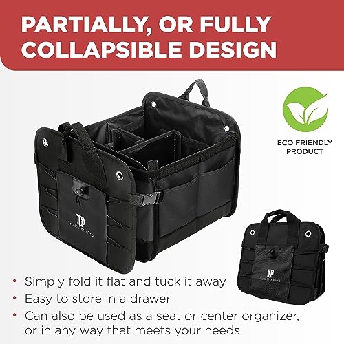 Car Trunk Organizer for SUV & Truck Cargo Storage (16 Ounce)