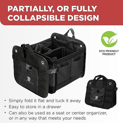 Car Trunk Organizer for SUV & Truck Cargo Storage (16 Ounce)