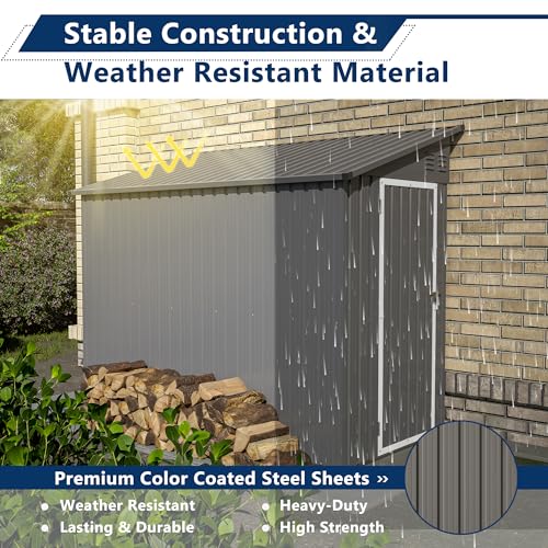 Shed Lean to Storage Shed