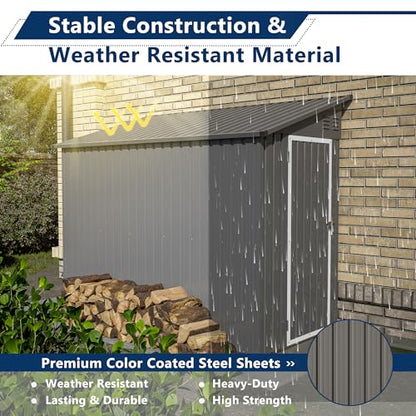 Shed Lean to Storage Shed