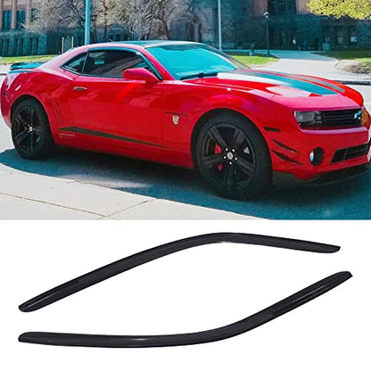 Window Visors Dark Smoke Rain Guards for 2010