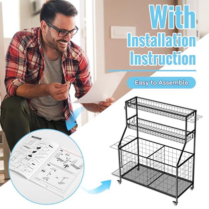 Sports Equipment Garage Organizer