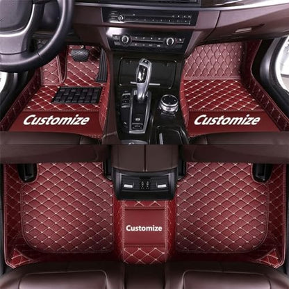 Custom Automotive Floor Mats Anbuwei Car Floor Mats Leather Anti