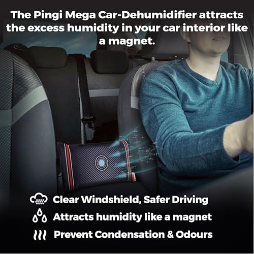 Car Dehumidifier Bag XL 2.2lb Rechargeable Moisture Absorber