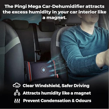Car Dehumidifier Bag XL 2.2lb Rechargeable Moisture Absorber