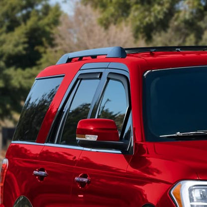 in Channel Extra Durable Rain Guards for Ford Expedition 2018