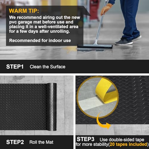 7.5x20 FT Garage Floor Mat