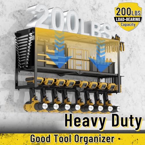 33" Power Tool Organizer Wall Mount