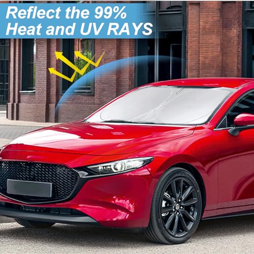 Custom Fit Mazda 3 Windshield Sunshade for Mazda 3 2019