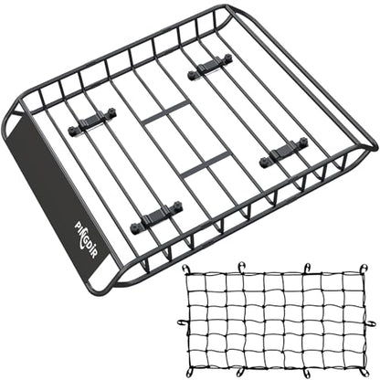 roof Rack Basket Rooftop Cargo Carrier 46"*36"