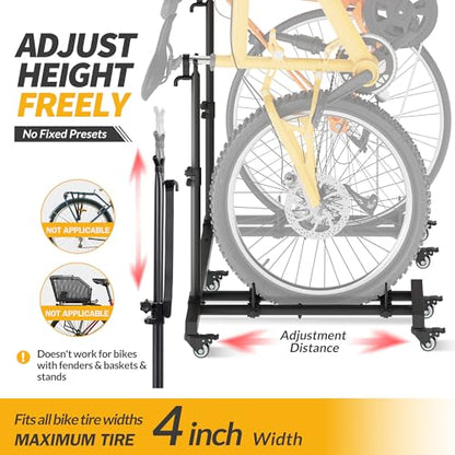 Bike Rack for Garage (2 Count)