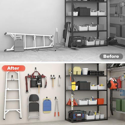 15 PCS Garage Storage Hooks