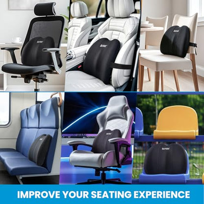 Patented Lumbar Support for Office Chair Pressure Relief