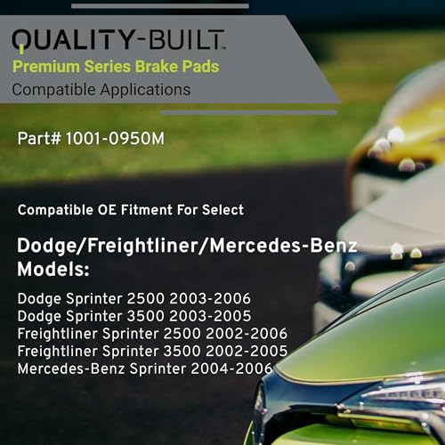 Front Semi Metallic Brake Pads