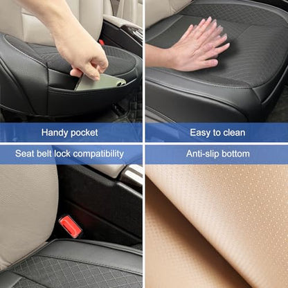 1 Pack Black Ventilated Cooling Mesh Bottom Car Seat Covers