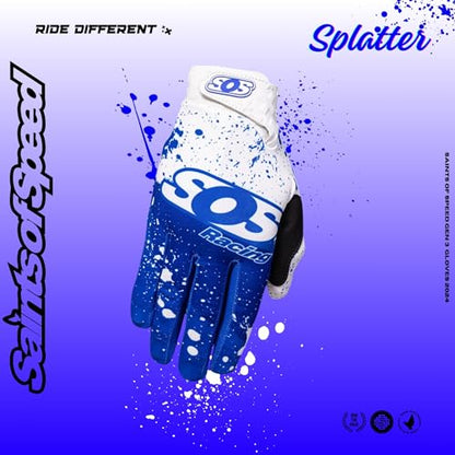 Splatter Dirt Bike Gloves