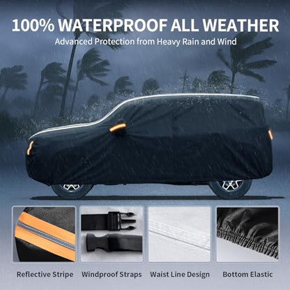 Multi Layer Car Cover Custom Fit for Nissan Armada