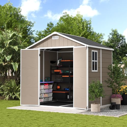 Resin Storage Shed 8 x 6 FT