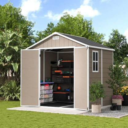 Resin Storage Shed 8 x 6 FT