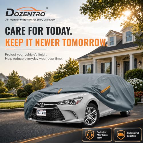 Waterproof Heavy Duty Car Cover Custom Fit Toyota Camry