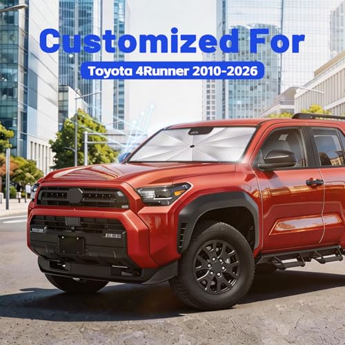 Car Windshield Sun Shade Umbrella for Toyota 4Runner 2010